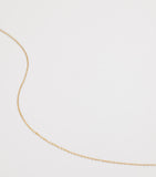 Monica Vinader yellow gold chain necklace 46cm, imported from the UK