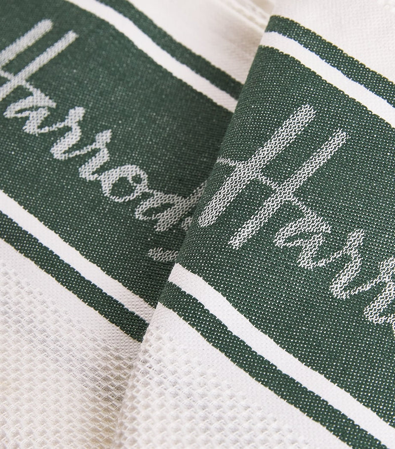 Harrods stripe tea towels set of 2 - British product