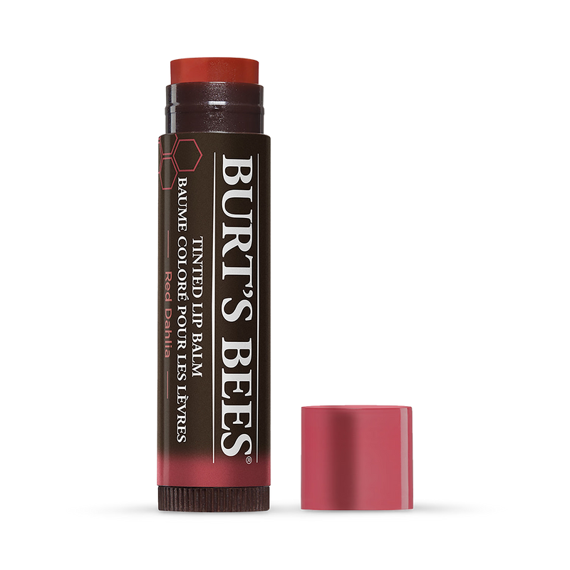 Burt's Bees Tinted Lip Balm Red Dahlia 4.25g - British product