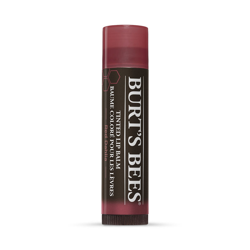 Burt's Bees Tinted Lip Balm Red Dahlia 4.25g - British product