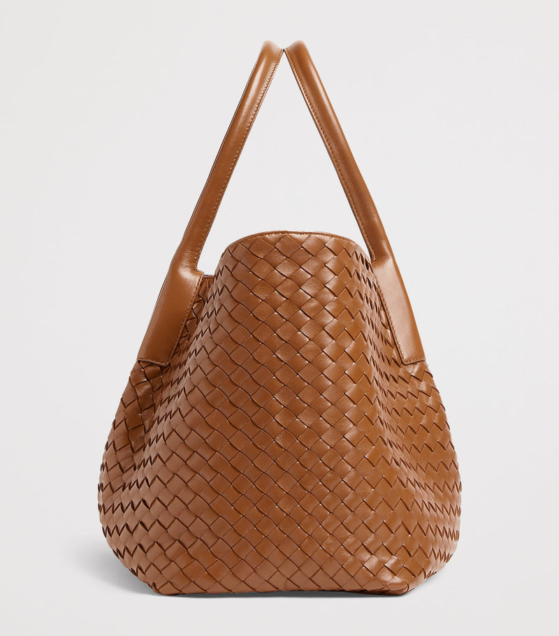 Bottega Veneta Pinacoteca leather tote bag (British brand)