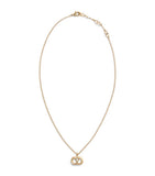 Valentino Garavani VLOGO necklace gold tone delicate chain, UK version