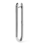 Harrods Annoushka Knuckle Long Single Hoop Earring in White Gold- Buy online at McGrocer