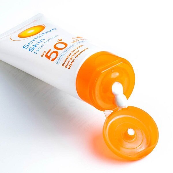 Calypso Sun Sensitive Skin Face Lotion 50ml SPF50+ - British product