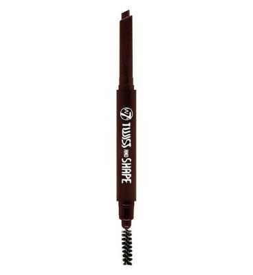 W7 Twist And Shape Brow Pencil With Comb GOODS Boots dark brown