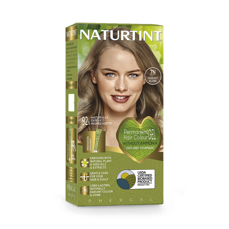 Naturtint صبغة شعر دائمة 7N بندقي أشقر - منتج بريطاني