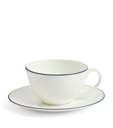 Harrods Wedgwood Bone China Gio Teacup and Saucer Set- Buy online at McGrocer