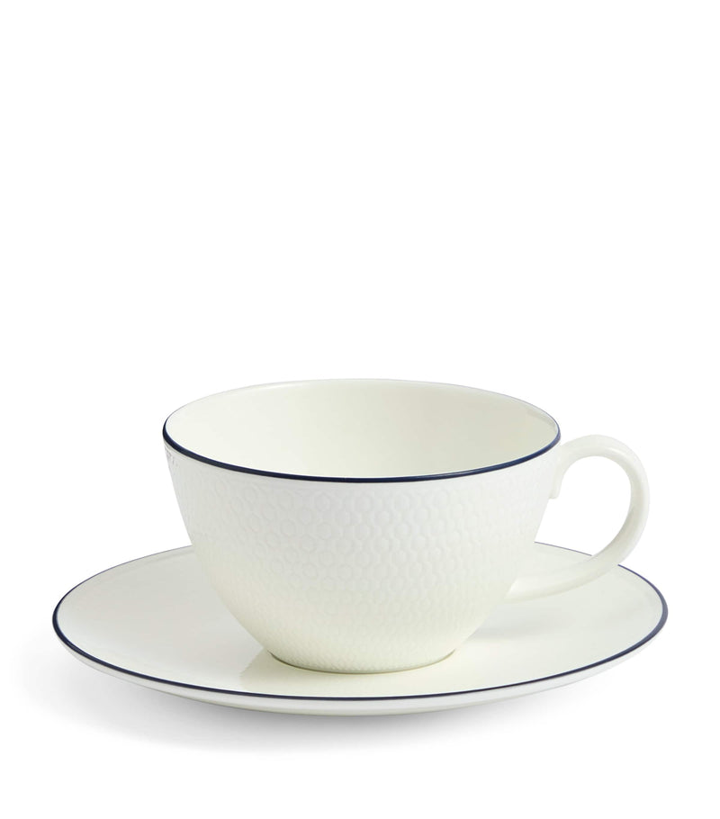 Wedgwood Gio teacup and saucer set (British brand)