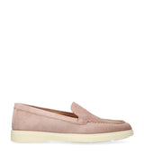 Harrods Santoni Suede Detroit Loafers- Buy online at McGrocer