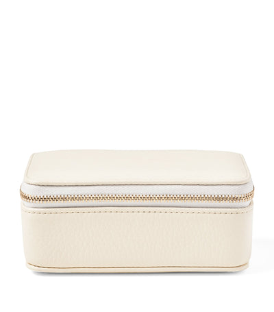 Harrods Aspinal of London Medium Skinn Reise Smykkeboks - Kjøp online hos McGrocer