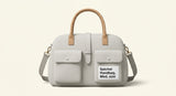 Mulberry Small Suede Roxanne top-handle bag, imported from the UK