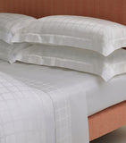 SAVOIR Trellis King Jacquard duvet cover set 230cm x 220cm (British brand)