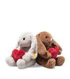 Steiff Hoppie Love Rabbit plush toy 16cm, UK version