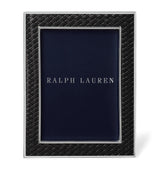 Harrods Ralph Lauren Home Leather Brockton Frame Photo Frame 11.5 x 9.5- Buy online at McGrocer