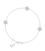 Harrods Graff White Gold and Diamond Wild Flower Bracelet- Buy online at McGrocer