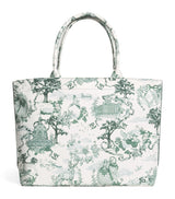 Harrods Harrods Medium Toile Tote Bag- Buy online at McGrocer