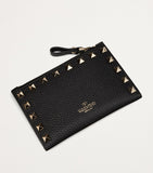 Valentino Garavani Rockstud coin and card holder (British brand)
