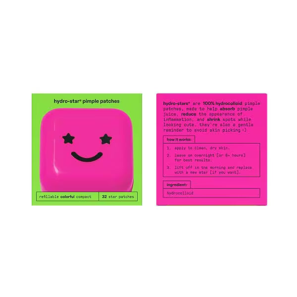 Hydro-Star acne patch kit 32 stars, UK version