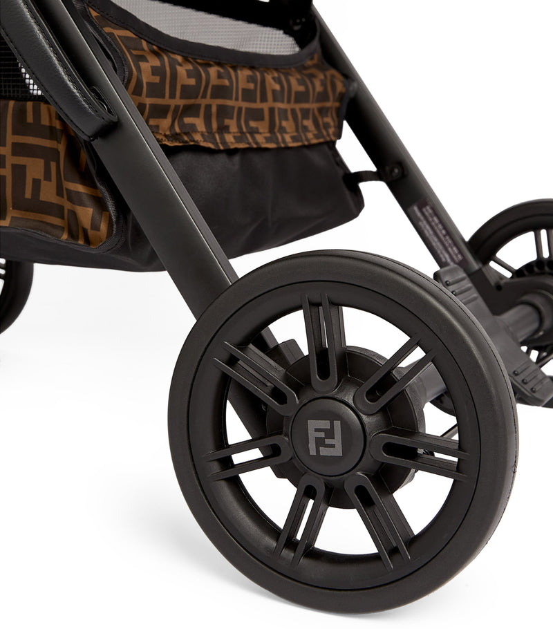 Fendi Kids FF Print Stroller