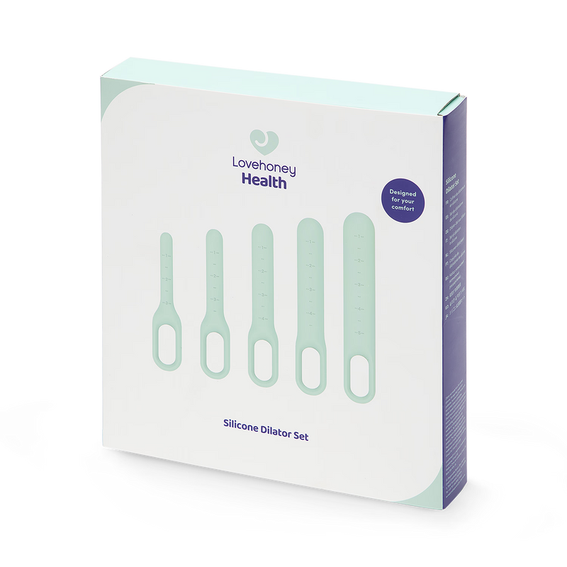 Lovehoney Health silicone dilator set of five (British brand)
