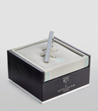 Tateossian D-Shape tie clip - British product