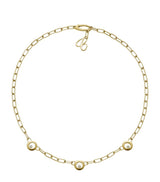 Harrods Chopard Yellow Gold and Diamond Happy Diamonds Icons Necklace- Buy online at McGrocer