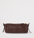 Miu Miu leather pouch with embossed logo, imported from the UK