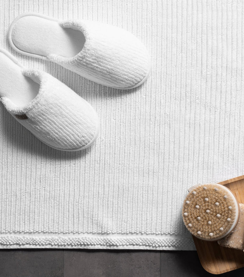 Hamam Raya organic cotton bath rug 60cm x 95cm - British product