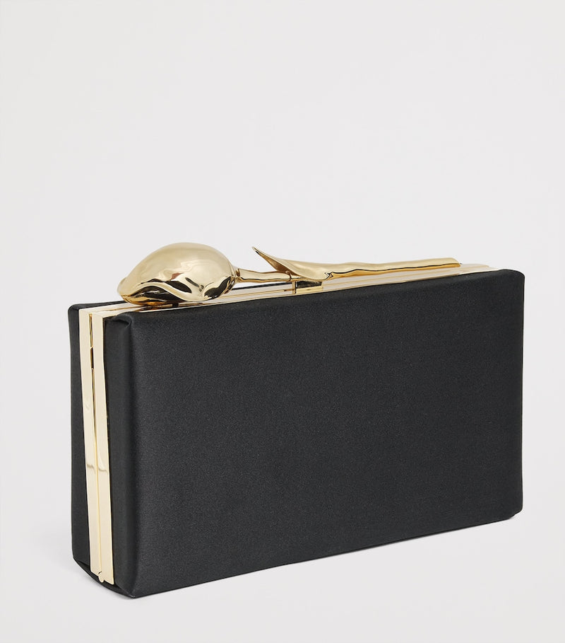 Erdem Embellished Bloom clutch bag H11.5x19cm (British brand)