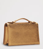 Schiaparelli mouth clutch bag leather with lip motif - British product