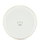 GINORI 1735 porcelain Celeste round tray 17cm - British product