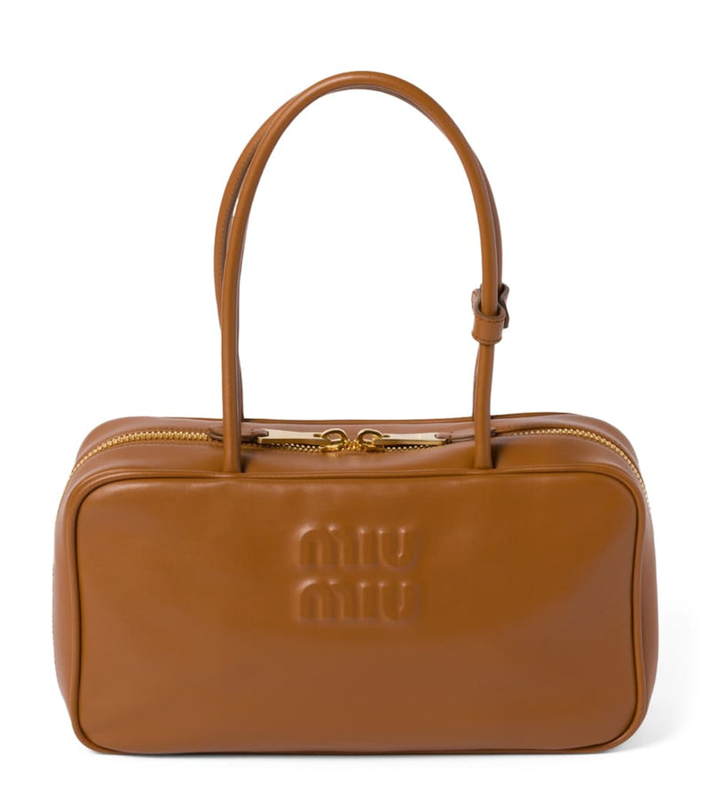 Miu Miu Beau leather top-handle bag, imported from the UK