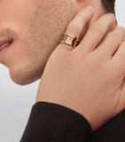 Bvlgari B.zero1 rose gold ring, UK version