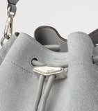 Jimmy Choo Cinch shoulder bag medium suede denim, UK version