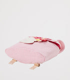 Miki House Chieco Saku cotton-blend backpack gingham - British product