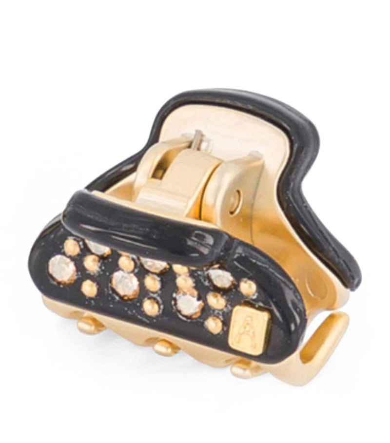 Alexandre de Paris gold-plated mini claw hair clips, imported from the UK