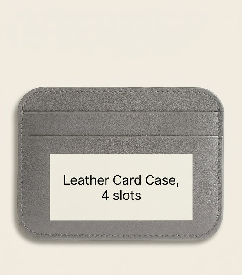 Balenciaga Cash 2.0 leather card holder, imported from the UK