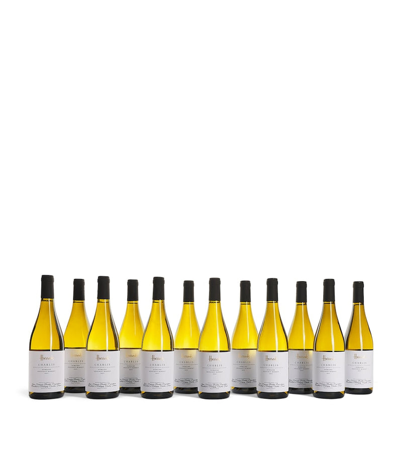 Harrods Chablis white wine case 12 bottles, UK version