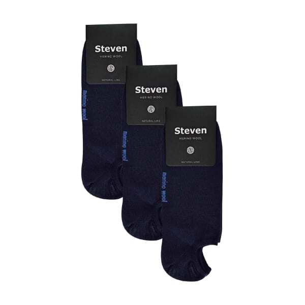 Steven merino wool invisible socks 3 pairs, UK version