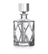 Harrods Waterford Connoisseur Olann Square Crystal Decanter 740ml- Buy online at McGrocer