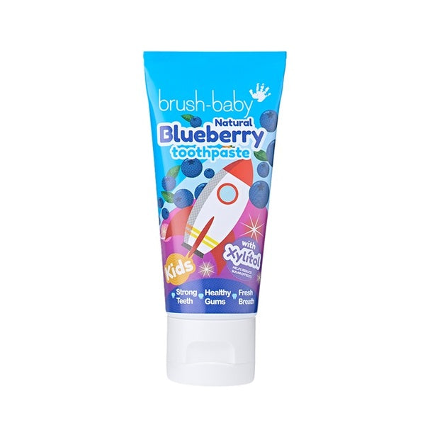 Brush Baby Natural Blueberry Kids Toothpaste 50ml - British product