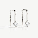 Superdrug MUCHV Pull Through Hoop Earrings in 18k Gold or Silver- Buy online at McGrocer