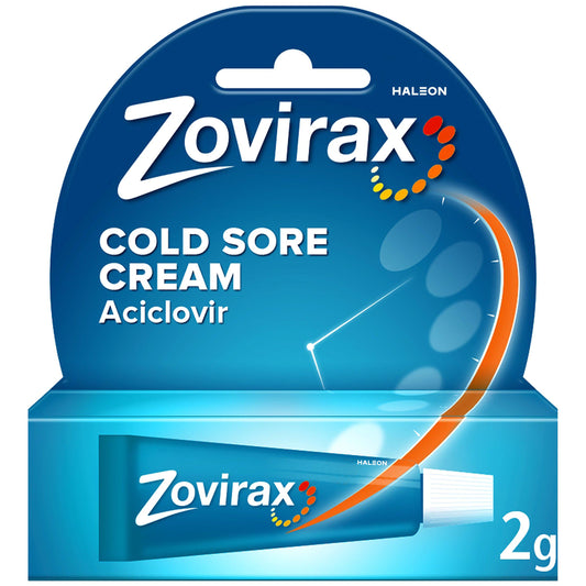 Zovirax Cold Sore Cream, Tube 2g ear mouth & lip care Sainsburys   