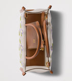Miu Miu embroidered floral mesh top-handle bag, UK version