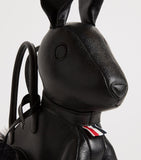 Thom Browne leather rabbit top-handle bag, imported from the UK