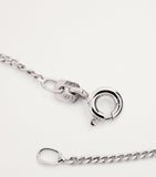 Astrid & Miyu Bold Miyu necklace in 9kt white gold (British brand)
