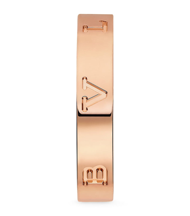 Bvlgari B.zero1 ring in 18-karat rose gold, UK version