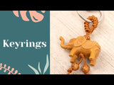 Myga Buddha Lotus keyring 6.3cm, imported from the UK