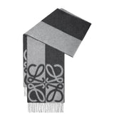 Harrods LOEWE Wool-Cashmere Anagram Scarf- Buy online at McGrocer