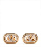 Valentino Garavani Vlogo Ovalette crystal earrings - British product
